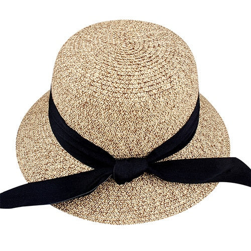Wide Brim Straw Fashionable Hat