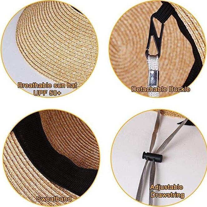 Wide Brim Straw Fashionable Hat