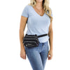 Flaminia Waterproof Nylon Crossbody Fanny Small Purse