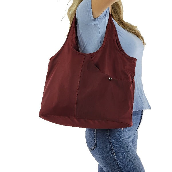 Almira Nylon All-Purposes Tote Bag