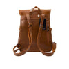 Tucson vegan leather backpack laptop