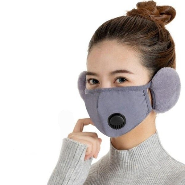breathable maske dark grey