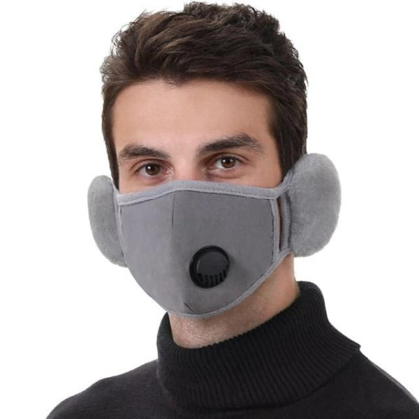 grey mask