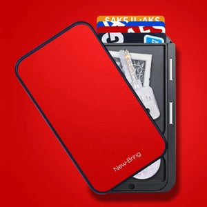 RFID flip card holder wallet - NoraBags