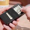 RFID flip card holder wallet - NoraBags