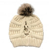 Pompom Ponytail Beanie