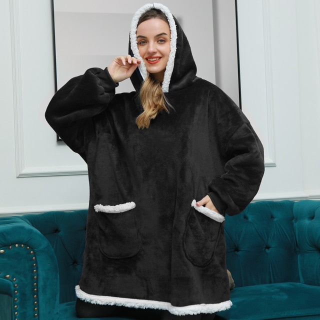 Blanket Hoodie, -70% + Free Shipping