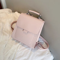 Candy Leather Small Backpack