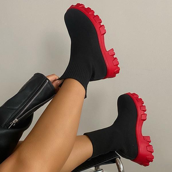 Knitted designer boots, -70% + Free Shipping