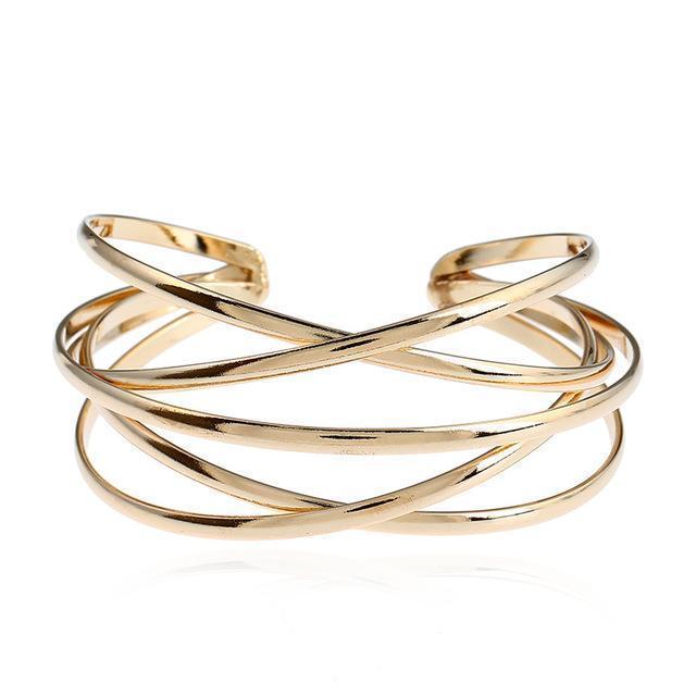 Luxuriously Twisted, Elegant Women Bracelet - NoraBags