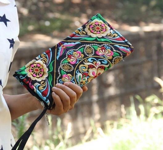 Floral, Clutch Purse for Women - NoraBags