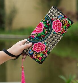 Floral, Clutch Purse for Women - NoraBags