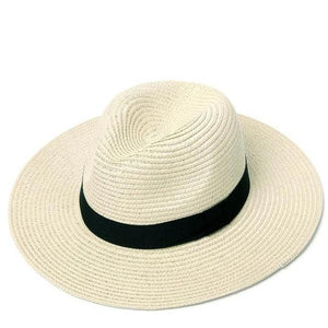 Adjustable Panama straw hat - NoraBags