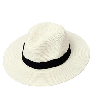 Adjustable Panama straw hat - NoraBags