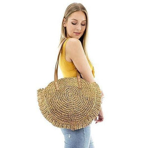 Summer Straw Beach Bag For Women