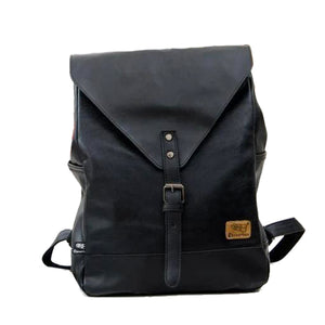 Tucson vegan leather backpack laptop