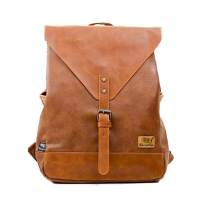 Tucson vegan leather backpack laptop