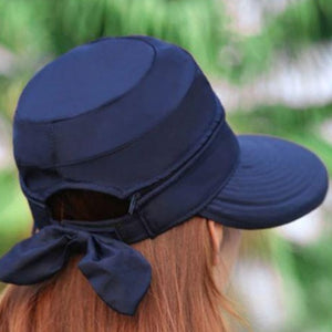 Wide Brim Convertible Summer Visor Hat